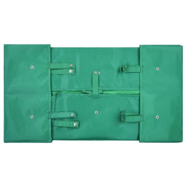 vidaXL Garden Cart Liner Green Fabric - Image 3