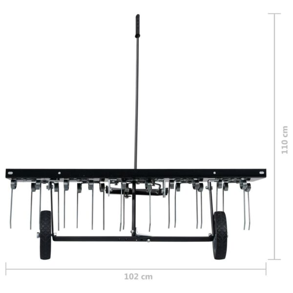 vidaXL Scarifier for Ride-on Mower 39.4" - Image 9