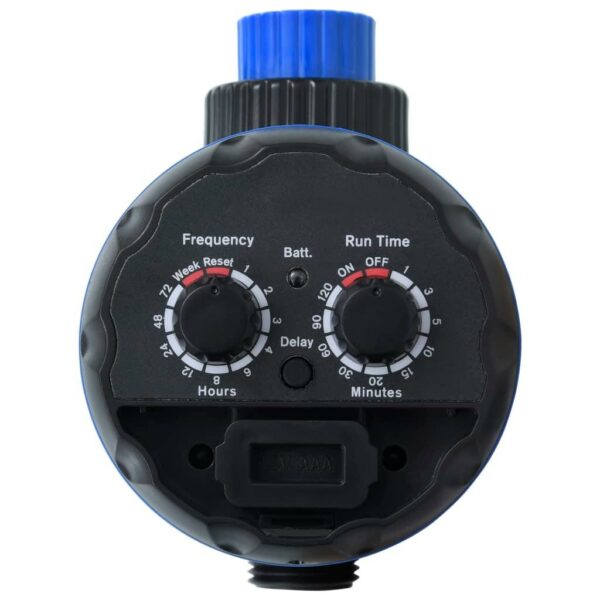 vidaXL Single Outlet Water Timer with Ball Valves - Image 2