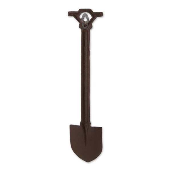 Garden Shovel Cast Iron Thermometer - Image 6