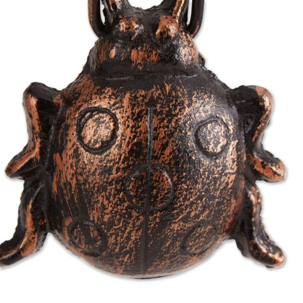 Ladybug Cast Iron Planter Pot Hanger Set - Image 4