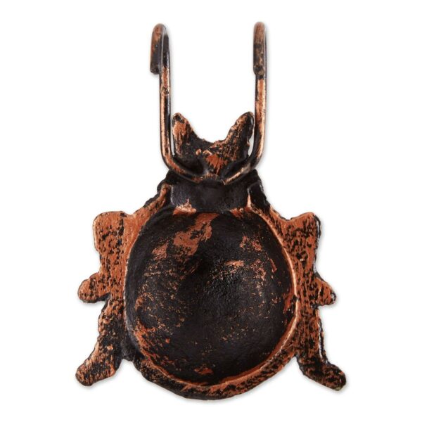 Ladybug Cast Iron Planter Pot Hanger Set - Image 5