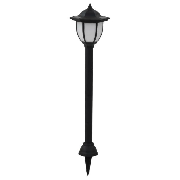 vidaXL Outdoor Solar Lamps 3 pcs LED Black - Image 2