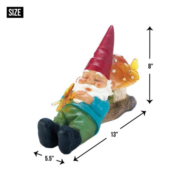 Sleepy Gnome Solar Garden Light - Image 6