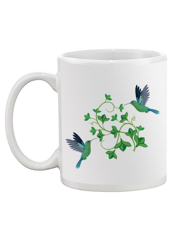 Hummingbirds And Plants Mug -SPIdeals Designs - Image 2