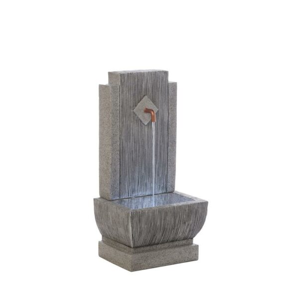 Replenish Resin Fountain w/ LED light and pump - Image 4